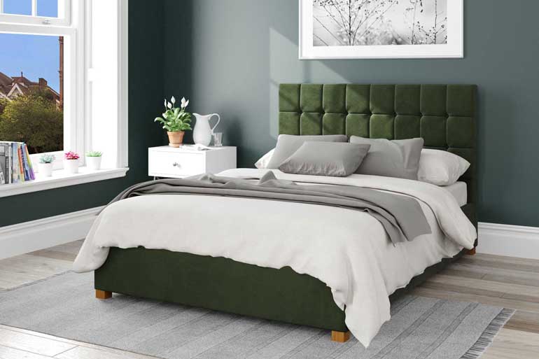 Green Storage Bed