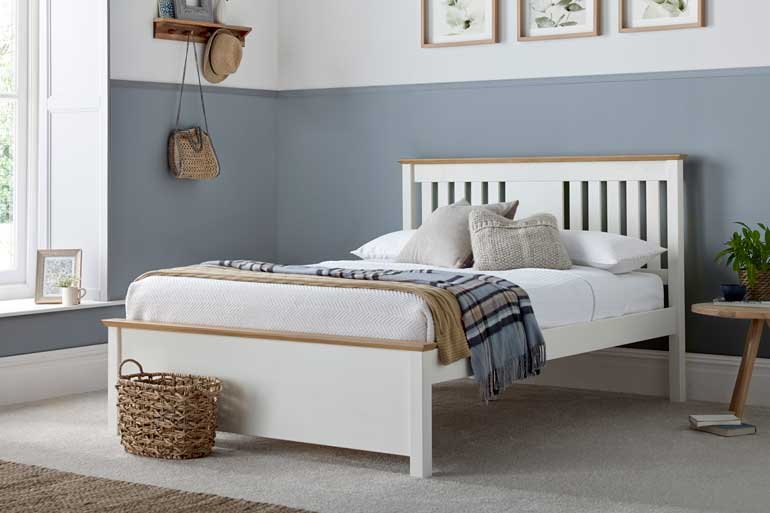 Chester White Double Bed