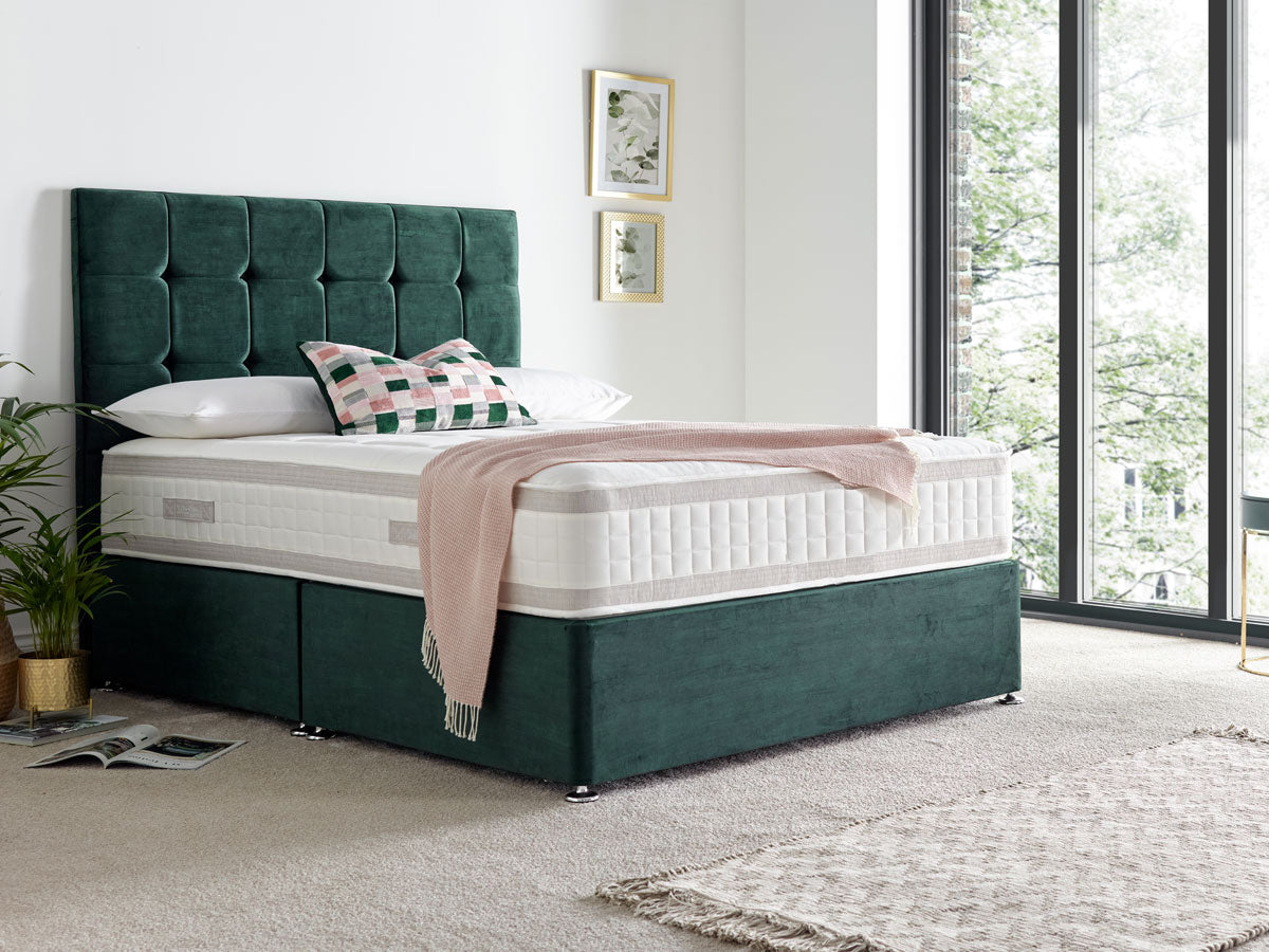 Cube Divan Ottoman Bed