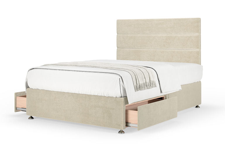 Divan Bed with Mini Milan Headboard