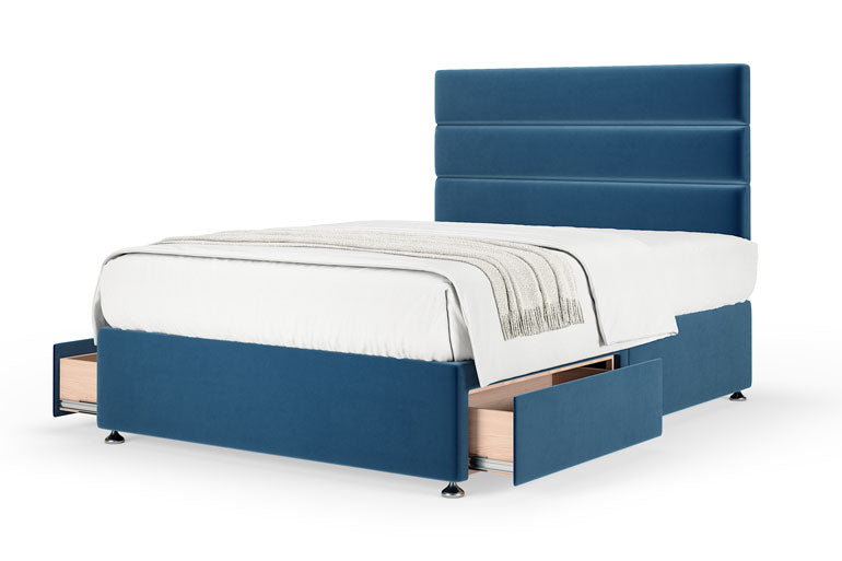 Divan Bed with Mini Milan Headboard