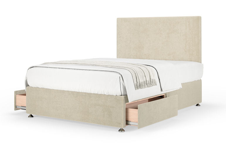 Divan Bed with Mini Valencia Headboard