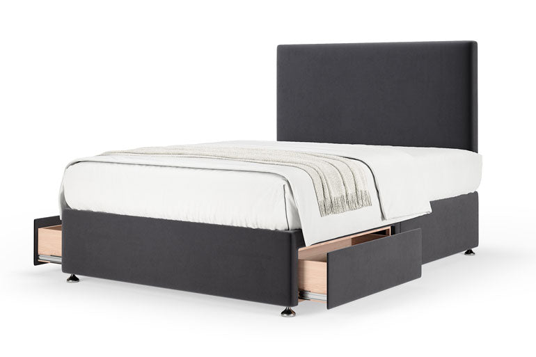 Divan Bed with Mini Valencia Headboard