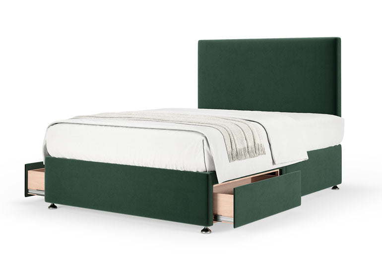 Divan Bed with Mini Valencia Headboard