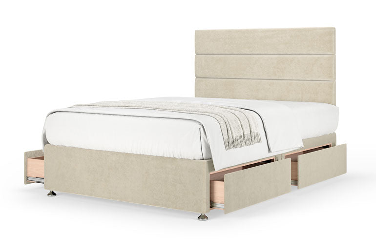 Divan Bed with Mini Milan Headboard