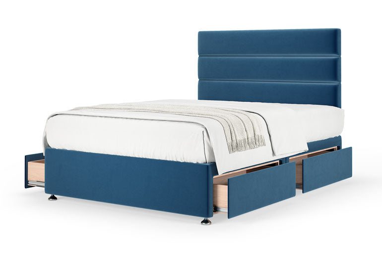 Divan Bed with Mini Milan Headboard