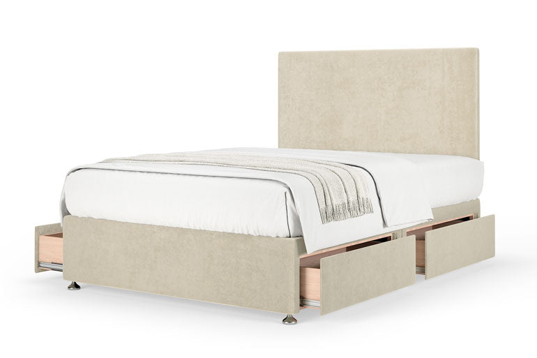 Divan Bed with Mini Valencia Headboard