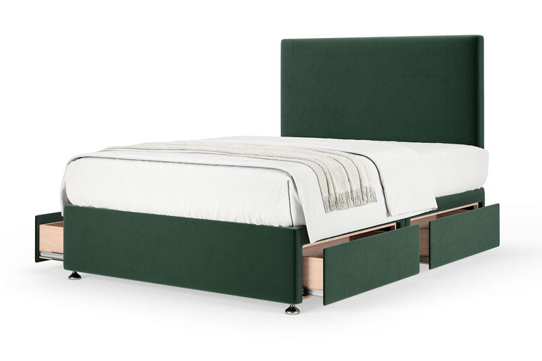 Divan Bed with Mini Valencia Headboard