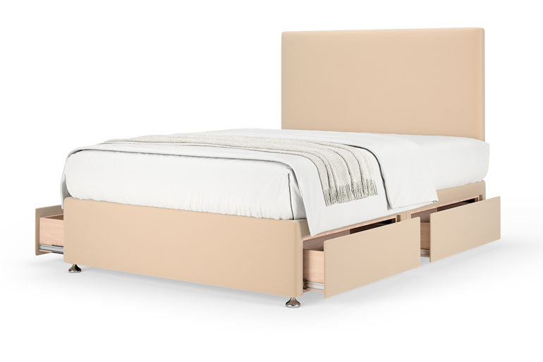 Divan Bed with Mini Valencia Headboard