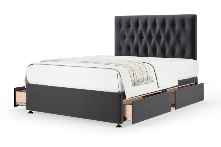 Divan Bed with Mini Iona Headboard