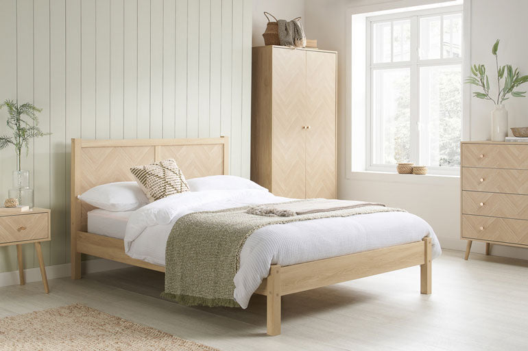 Birlea Herringford Bed in Oak