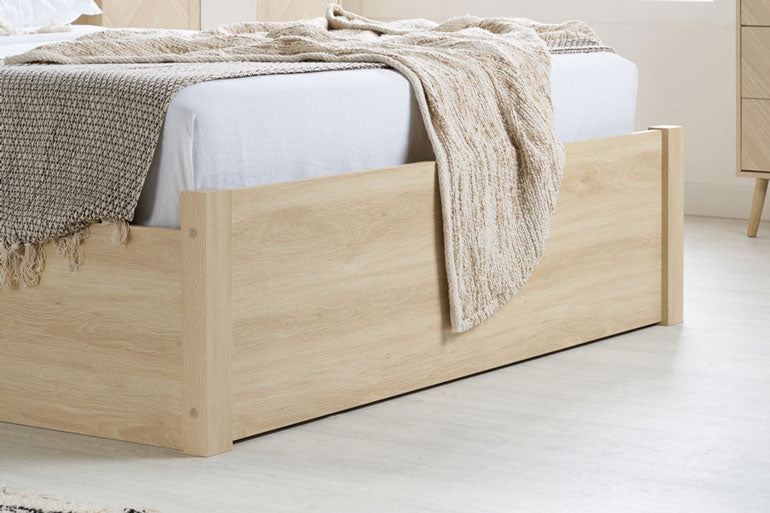 Birlea Herringford Ottoman Bed in Oak