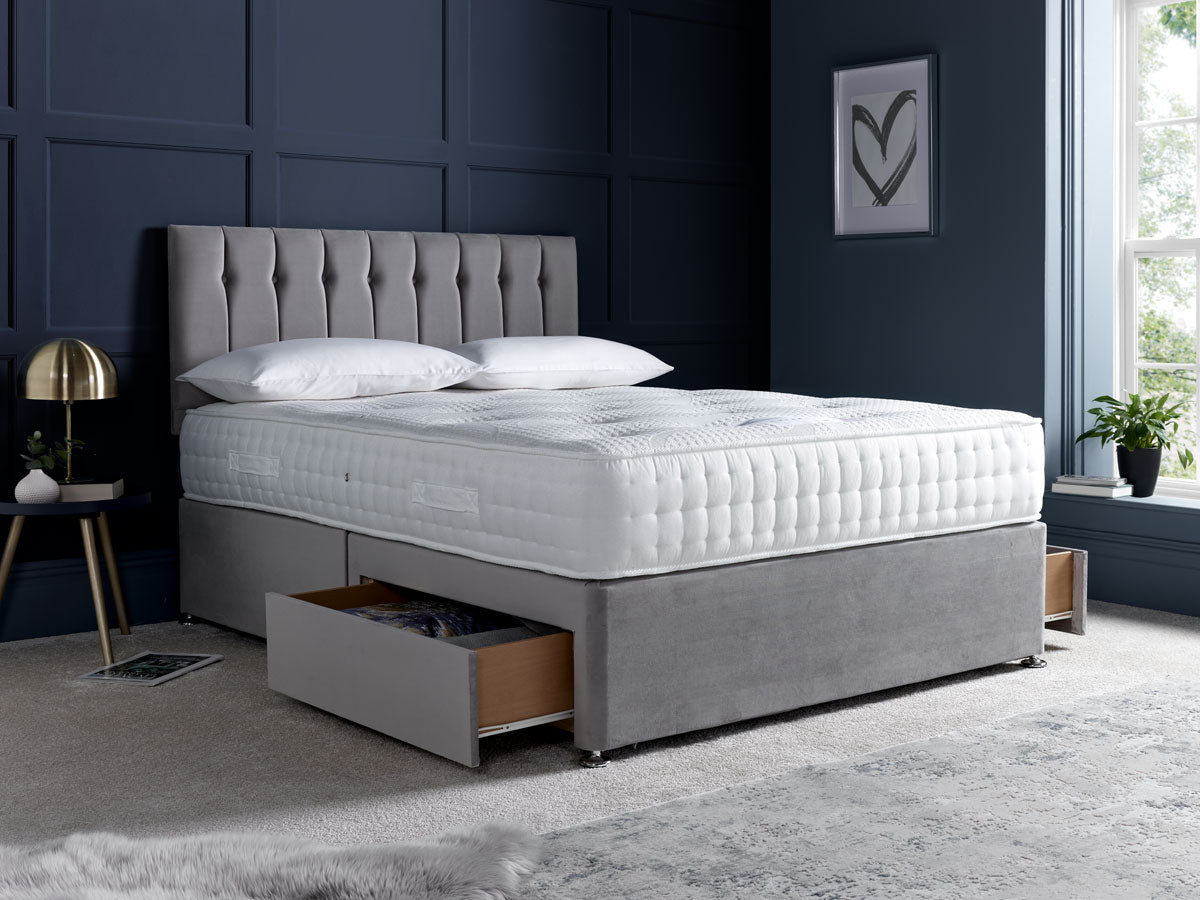 Memory  Pocket 1000 Divan Bed with Drawers