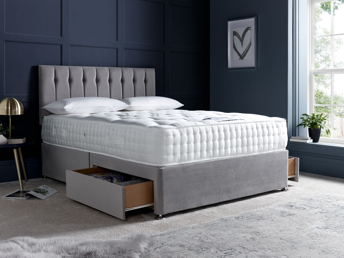 Natural 2000 Divan Bed with Drawers