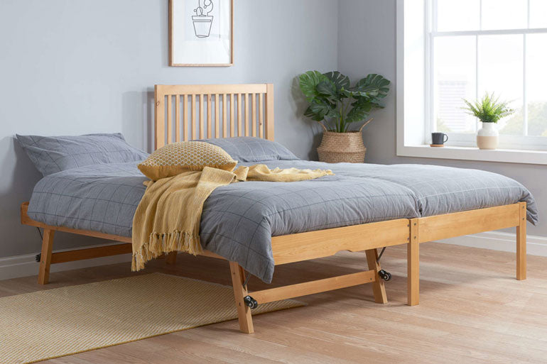 Birlea Buxton Guest Bed in Honey Pine