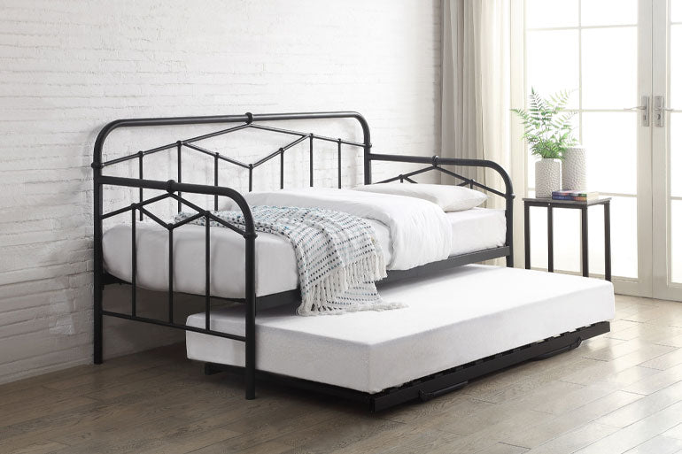 Steel bed under deals 5000