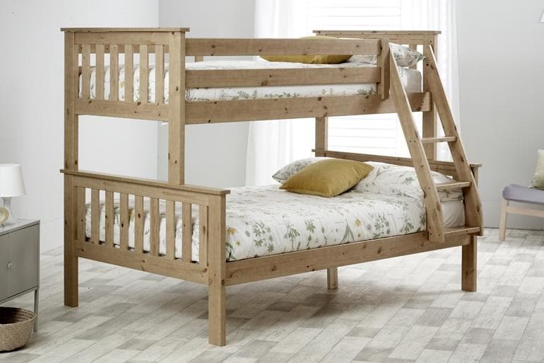 Pine double store bunk