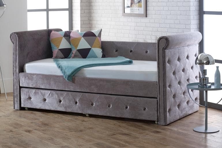 Limelight Zodiac Day Bed with Trundle Guest Bed - Beds on Legs